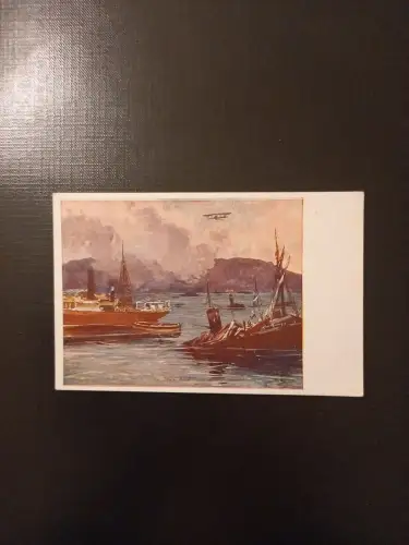 KuK Rot Kreuz No585 Hafen San Giovanni Di Medua  Schiffe Albanien AB0052