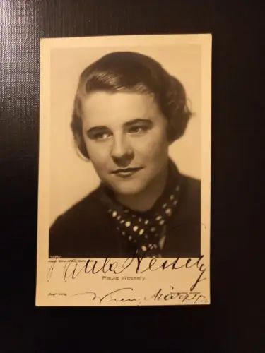 Paula Wessely Porträt Gr