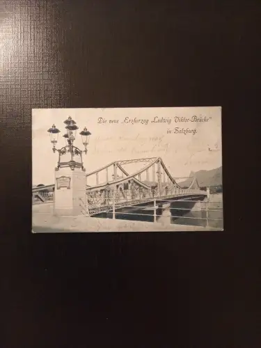 Erzherzog Ludwig Viktor Brücke Salzburg AA0126 Gr