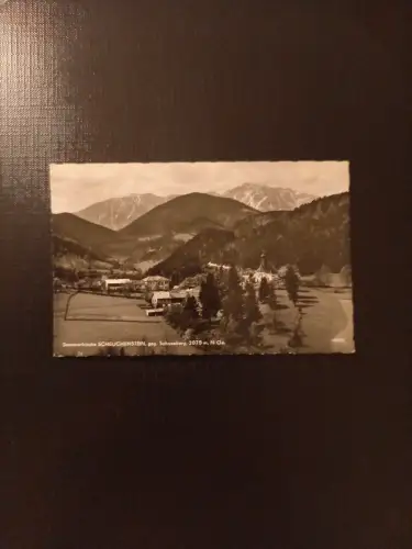 Scheuchenstein Schneeberg Niederösterreich AA0125 Gr
