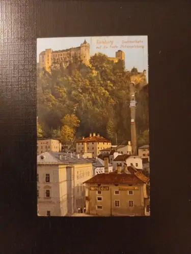 Salzburg Drahtseilbahn Festung Gr