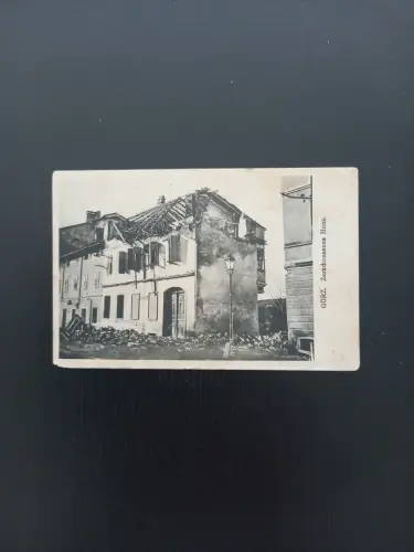 Görz Zerschossenes Haus Italien Gr