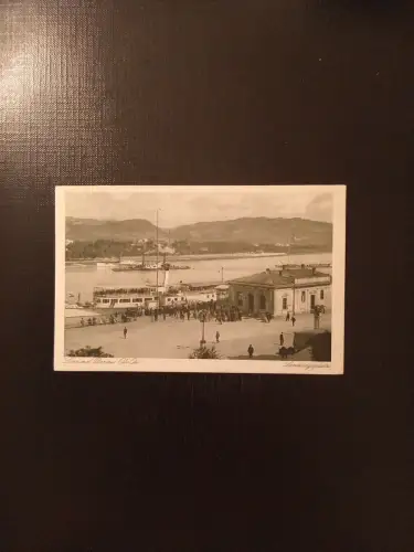 Linz an der Donau Landungsplatz Schiff Oberösterreich AB0085 Gr