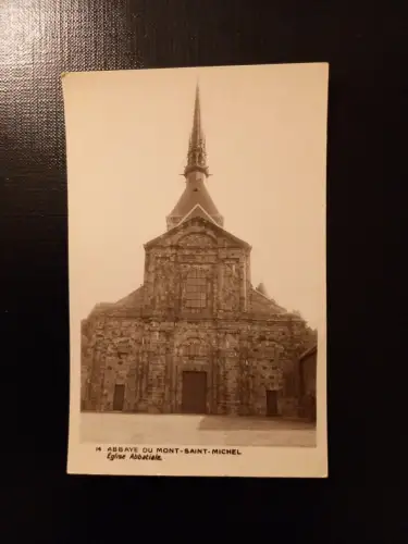 Abbaye Du Mont Saint Michel Frankreich Gr