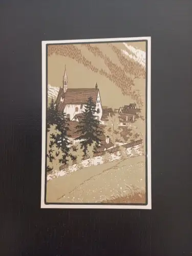 Gaming Kirche Klostergebäude Blick vom Zürner AA0159