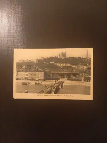 Lyon Palais De Justice Frankreich Brücke AA0162