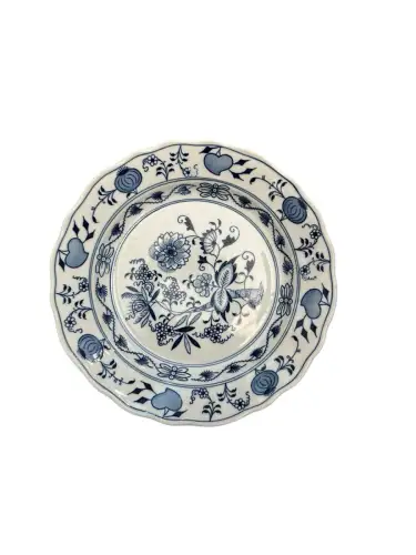 Speiseteller Czechoslovakia Tschechien Bohemia Zwiebelmuster  24 Cm