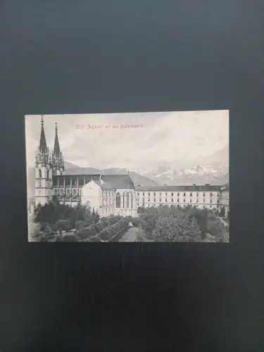 Admont Mit Hallermauern Gr