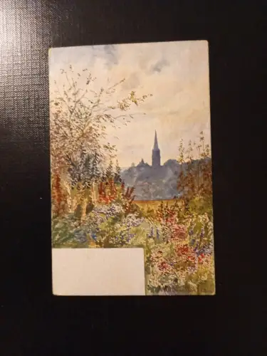 Kunstdruck Mit Kirchturm 400284 Gr