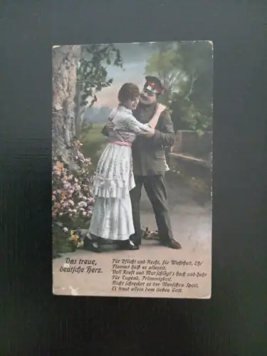 Frau Mann Das Treue Deutsche Herz Gr