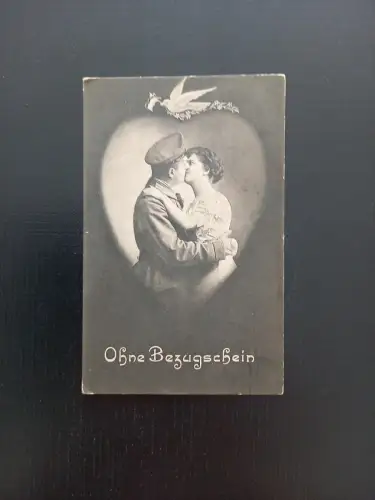 Ohne Bezugschein Kuss Soldat Frau Gr