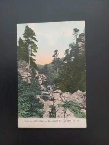 Stillen Stein am Giessenbach Bei Grein Gr
