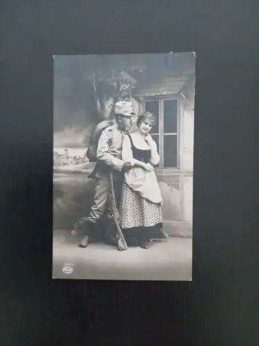 Soldat Mit Frau Gr