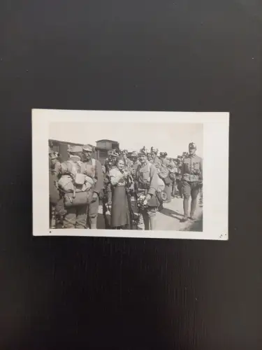 Soldaten Mit Frau Gr