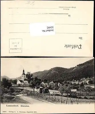 Launsdorf bei St. Georgen am Längsee um 1900