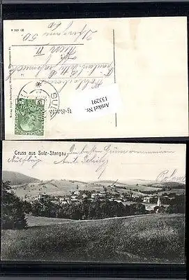Gruss aus Sulz Stangau Ortsrand 1911