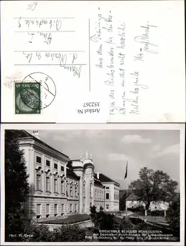 Gauschule Schloss Schielleiten b. Stubenberg Gebäude