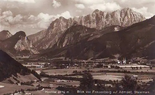 18964;Blick von Frauenberg auf Admont