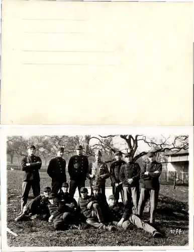 1930s Soldiers GERMAN REICHSWEHR CAPS UNIFORM Photo Pos