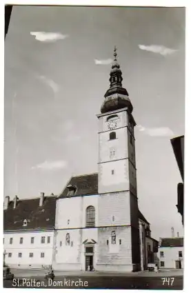 1395;St Pölten Domkirche *Strassenansicht*
