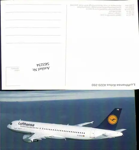 Luftfahrt Aviatik Flugzeug Flieger Lufthansa Airbus A320-200