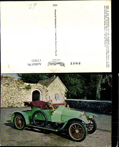 Automobil Oldtimer Beaulieu Hants 1913 H. P. D.F.P.