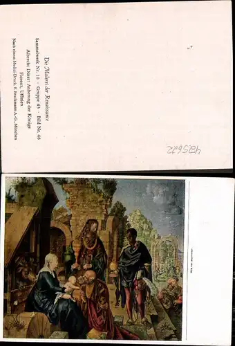 Künstler Ak Albrecht Dürer Anbetung der Könige Renaissance