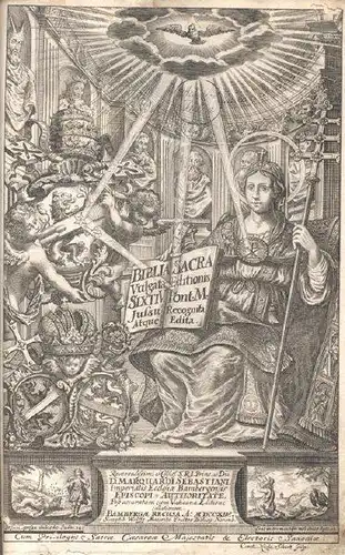 Biblia Sacra. Vulgatae Editionis Sixti V. Pont.... 1714