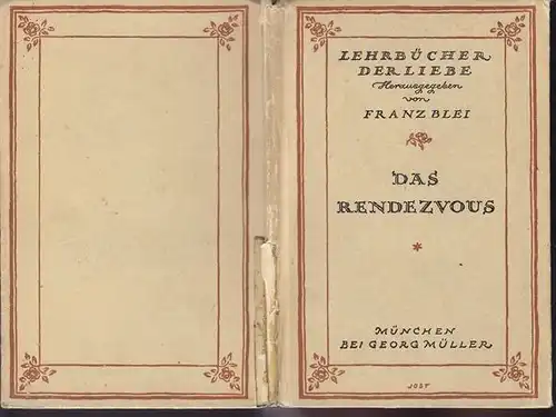 BLEI, Das Rendezvous. 1923