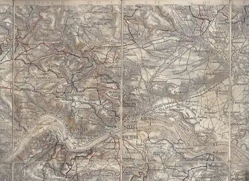 Karte Krems Zone 12  Kol.XIII 1912