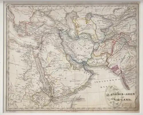 Vorder-Asien und Nil-Land. 1845