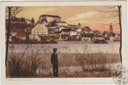 Pettau, Hauptplatz. 1913