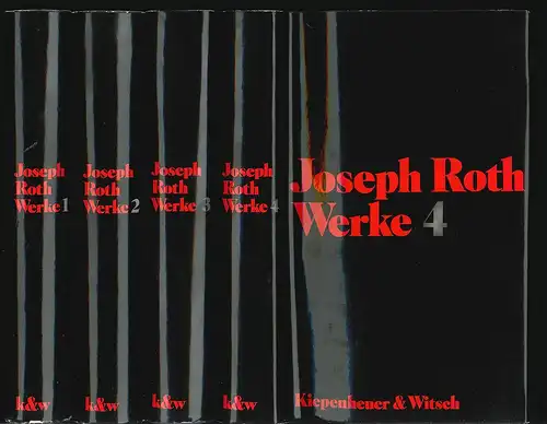 Werke. Herausgegeben und eingeleitet von Hermann Kesten. ROTH, Joseph.