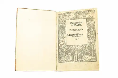 LUTHER, Die Propheten alle Deudsch. 1550