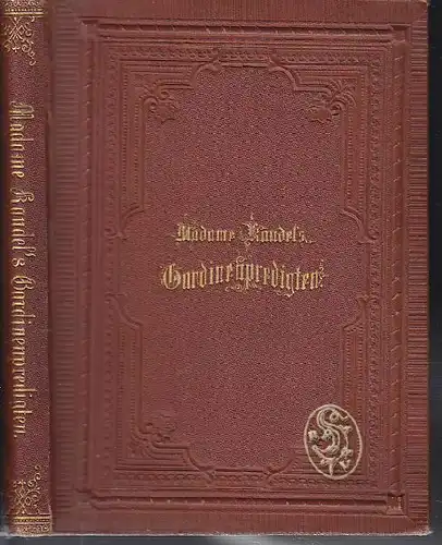 JERROLD, Madame Kaudel's Gardinenpredigten. 1872