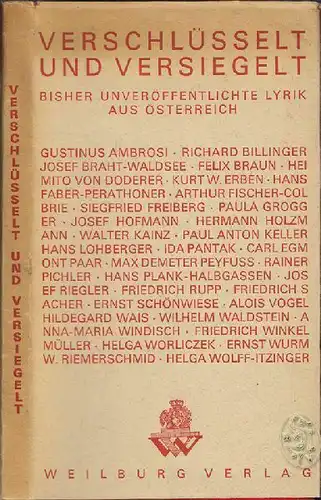 PAAR, Verschlüsselt und versiegelt. Bisher... 1968