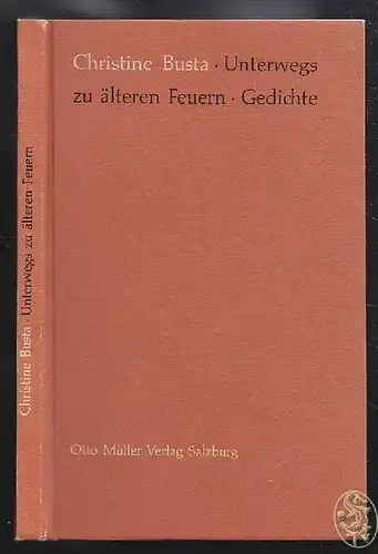 BUSTA, Unterwegs zu älteren Feuern. Gedichte. 1965