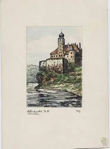Schönbüchel a. d. Donau. Wachau. 1936