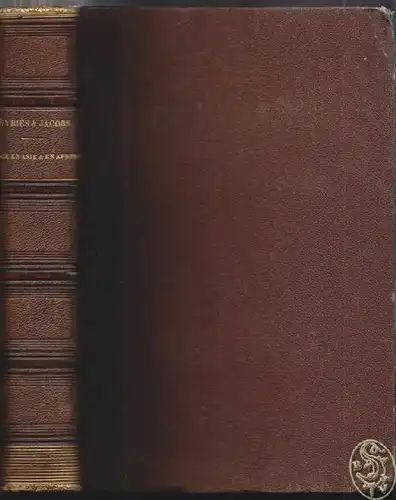 JACOBS, Voyage en Asie et en Afrique d'apres... 1855