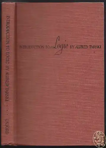 TARSKI, Introduction to Logic and to the... 1946 2444-14