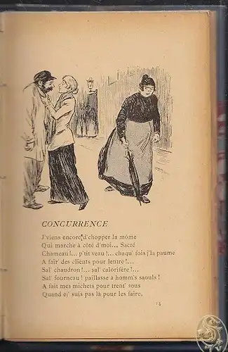 BRUANT, Dans la rue. Chansons & monologues. 1898