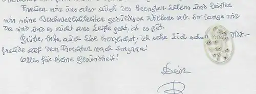 BRUNNGRABER, Rudolf 1901-1960, Ganzs. hs. Brief...