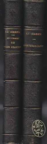 LE VERRIER, Annales de l'Observatoire impérial... 1855