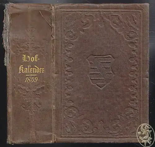 Gothaischer genealogischer Hof-kalender auf das... 1858