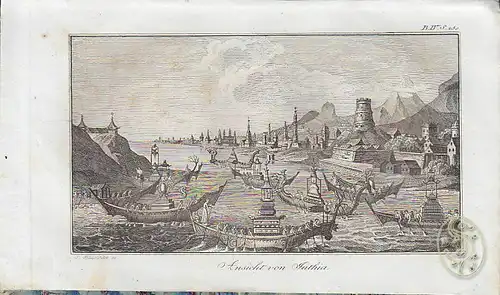 Ansicht von Juthia. 1808