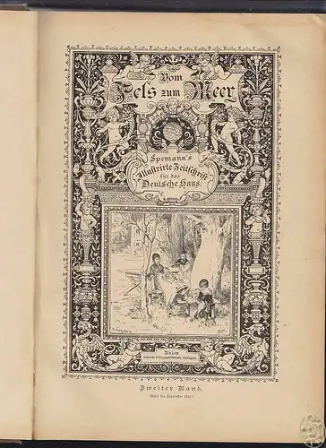 Vom Fels zum Meer. Spemann`s Illustrirte Zeitschrift für das Deutsche Haus. Apri