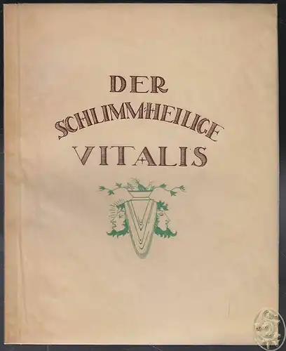 Der schlimm-heilige Vitalis. KELLER, Gottfried.