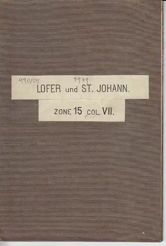 Lofer und St. Johann.