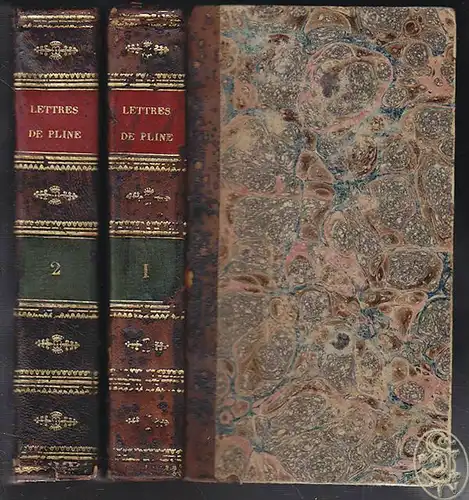 Lettres de Pline le jeune, en latin et en francais, Suivies du Panegyrique de Tr