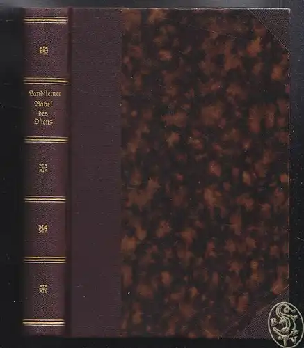 Das Babel des Ostens. Bilder aus dem Wiener Leben. LANDSTEINER, Karl.